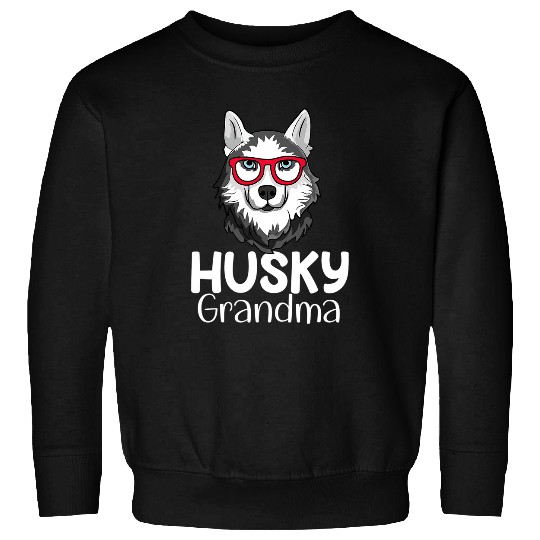 Dog Husky Siberian Husky Grandma Pawma Dog Grandparents Grandma 183 Sweatshirts