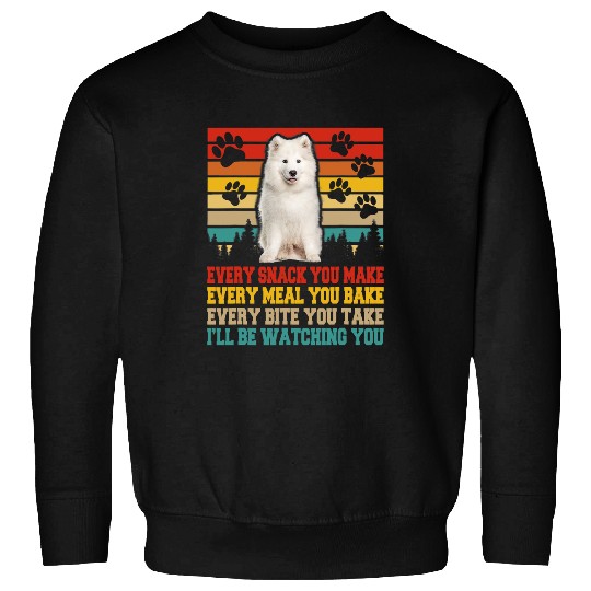 Dog Samoyed vintages Samoyed Dog Funny Activities Matching Dog Lover 57 Sweatshirts