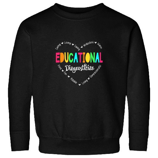 Educational Diagnostician Squad School Psychologist Psyc 16 Sweatshirts