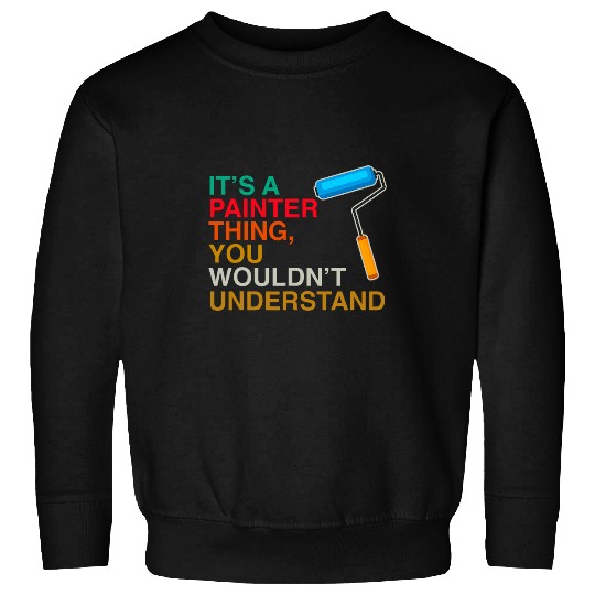 Car Painter Thing Automotive Auto Body Painting Graphic Sweatshirts
