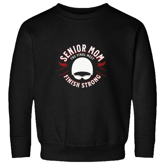 Swimming Pool Senior Swim Mom Swim Senior Night Sweatshirts
