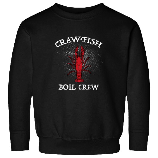 Funny Cajun Crawfish Season Boil Crew Party Art 1 Sweatshirts