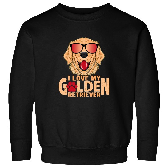 Goldie peace on earth golden retriever i love my golden retriever 23 Golden Retriever Dog Sweatshirts