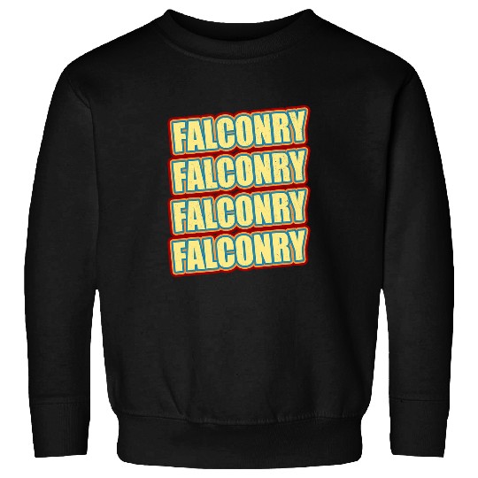 Falconry Art And Hawking vintages Falcons Sweatshirts