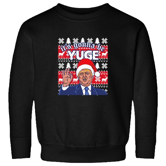 Make Christmas Great Again Trump Ugly Christmas Xmas Sweatshirts