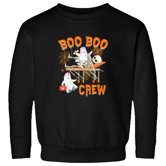 Nursing Boo Boo Crew ghosts Doctor Paramedic EMT nurses Halloween 157 Sweatshirts