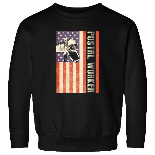 Postal Worker Patriotic US Post Mail Carrier 1 Sweatshirts