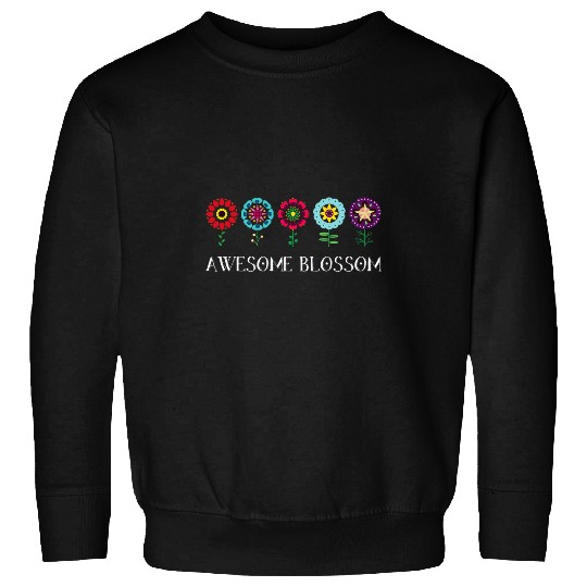 Awesome Blossom Nature and Flower Cute Illustration Sweatshirts