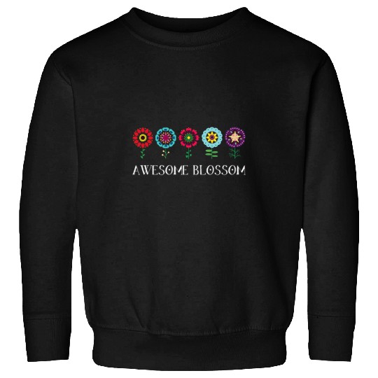 Awesome Blossom Nature and Flower Cute Illustration Sweatshirts