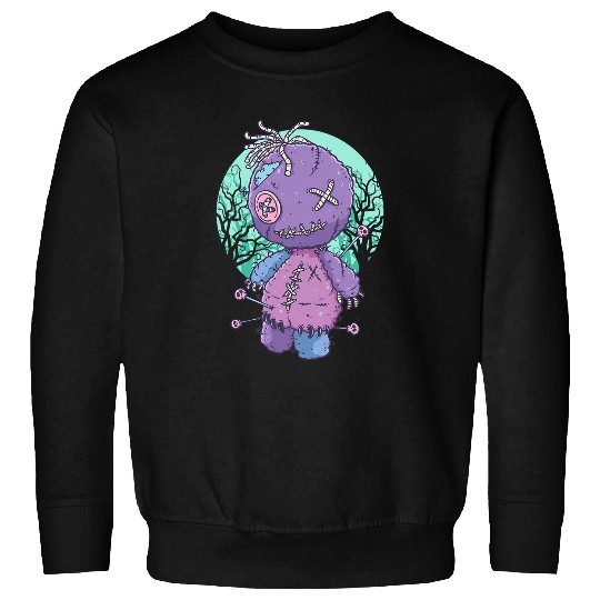 Pastel Goth Voodoo Doll Creepy Halloween Emo Punk Witchcraft 546 Sweatshirts