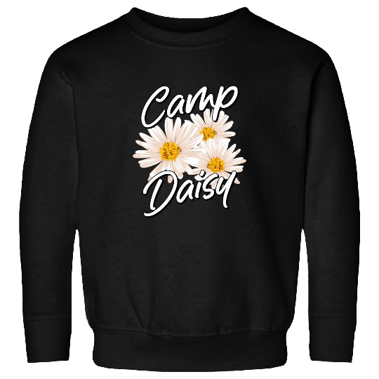 Gardening Daisy Gardener Botanist Flowers Camp Daisy Sweatshirts