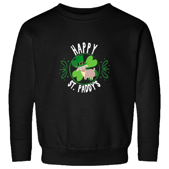 Goats Lover Funny St Patricks Day Goats Farmer Irish 2 Sweatshirts