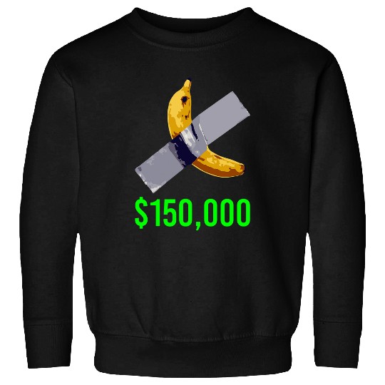 Banana Art Taped To Wall Sold For 150000 Sweatshirts