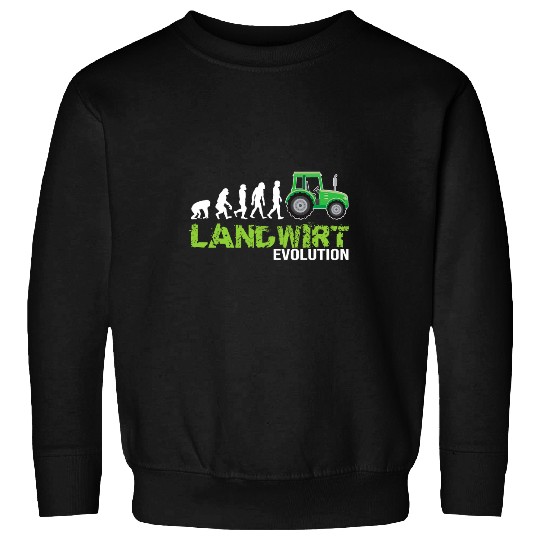 Tractor driving Farmers Evolution Tractor I Tractor Gift for Farmers Sweatshirts