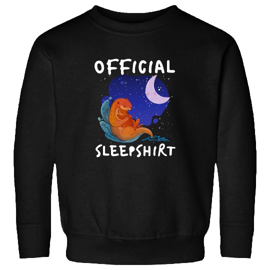 Otters sea otter Official Sleep Sweatshirts