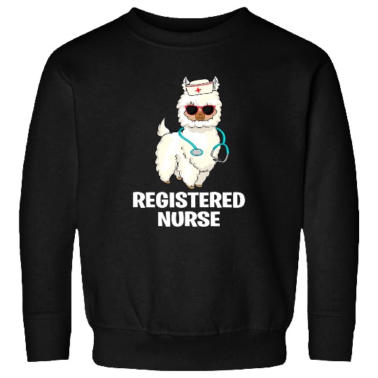 Nursing Funny RN Registered nurses Llama Nursing Student Graduation 35 Sweatshirts