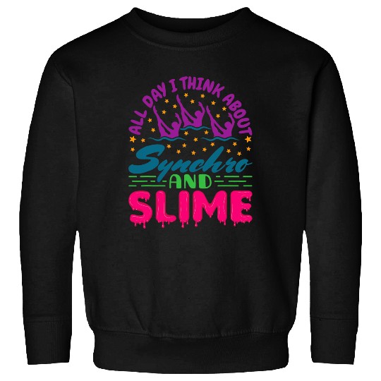 Swimming Pool Synchro And Slime Synchronized Swimming Swim Sweatshirts