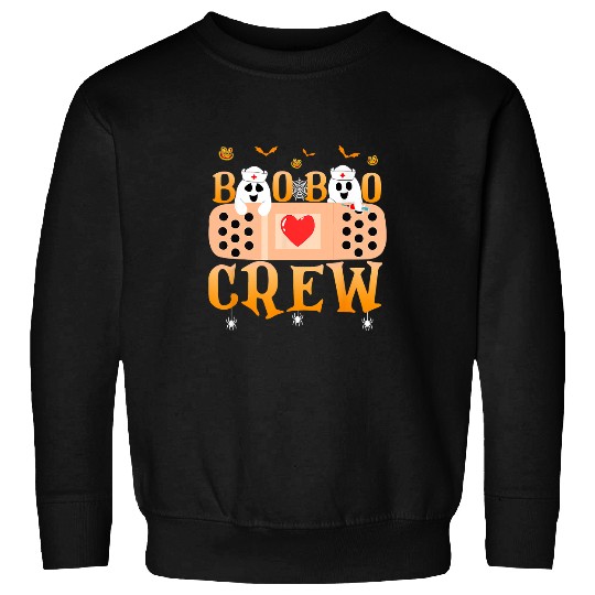 Nursing Boo Boo Crew nurses ghosts Funny Halloween Costume Gift 156 Sweatshirts