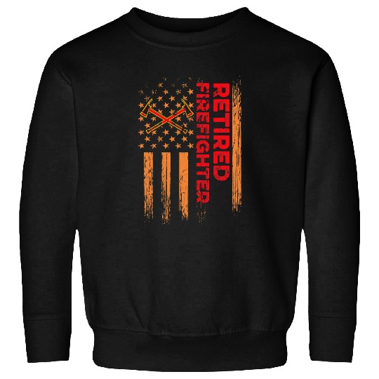 Fireman Firefighter Retired Firefighter Fireman Retirement 175 Firemen Sweatshirts