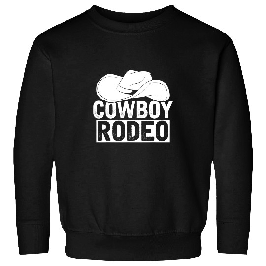 Cowboy Rodeo Bull Riding Western Texan Gift Yeehaw Cowboy Sweatshirts