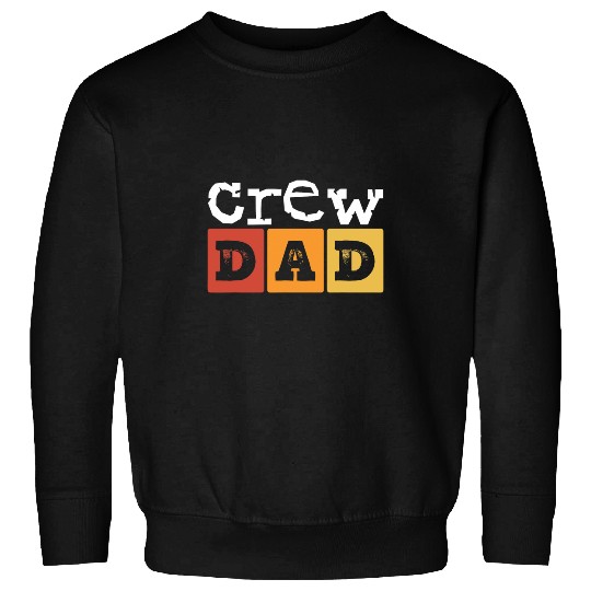 Crew Dad Construction Work Father Construction Site Worker Sweatshirts