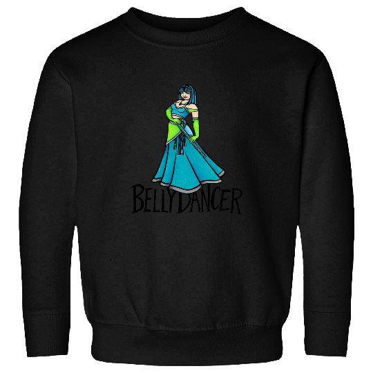 Belly Dancer Art Born to belly dance middle eastern dance Sweatshirts