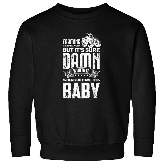 Tractor driving Farming and Tractor Field Farmer Ranch Cowboy Harvester Sweatshirts