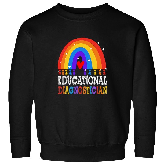 Educational Diagnostician Squad School Psychologist Psyc 18 Sweatshirts