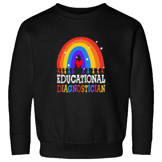 Educational Diagnostician Squad School Psychologist Psyc 18 Sweatshirts