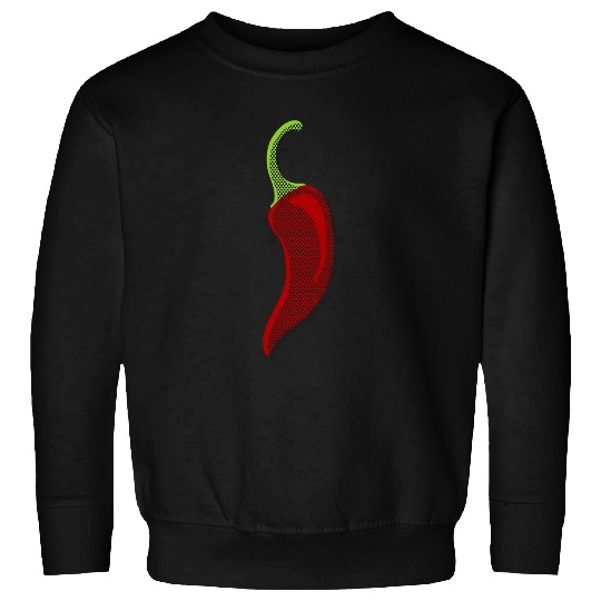 Chili pepper illustration Sweatshirts