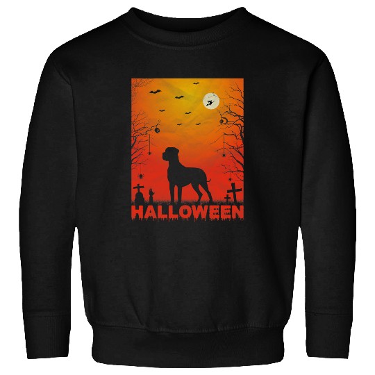 Dog Great Dane Lover Boys Girls Cool Halloween Costume Party Sweatshirts