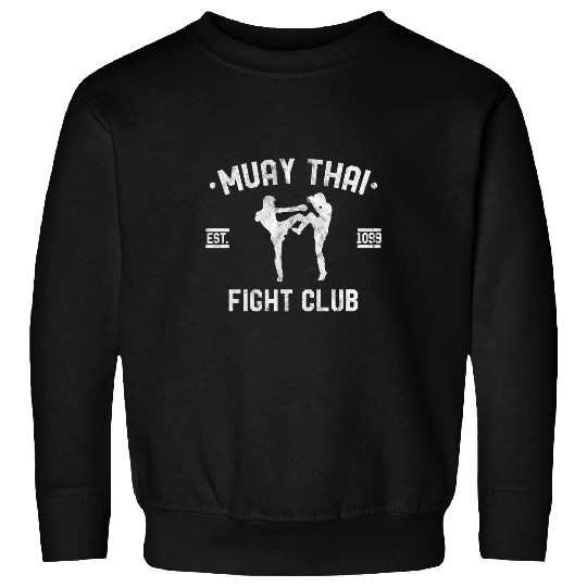 Muay Thai Fight Club Tiger MMA Street Fight Kickboxing Club 3 Sweatshirts