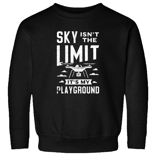 Drone Tshirs For Men Kids FPV Pilot Multicopter Boy 2 Sweatshirts