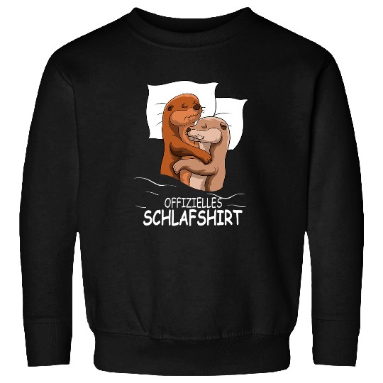Otters Official Sleep Otter Pyjamas Sea Otter Sweatshirts