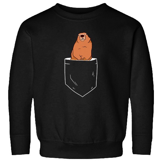 Groundhog Brusttasche Marmot Sweatshirts