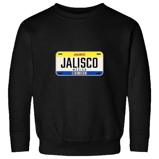 Car Number Plate City Region Jalisco Sweatshirts