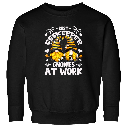 bests Beekeeper For Men And Women Cute Honey Bee Gnomes Sweatshirts