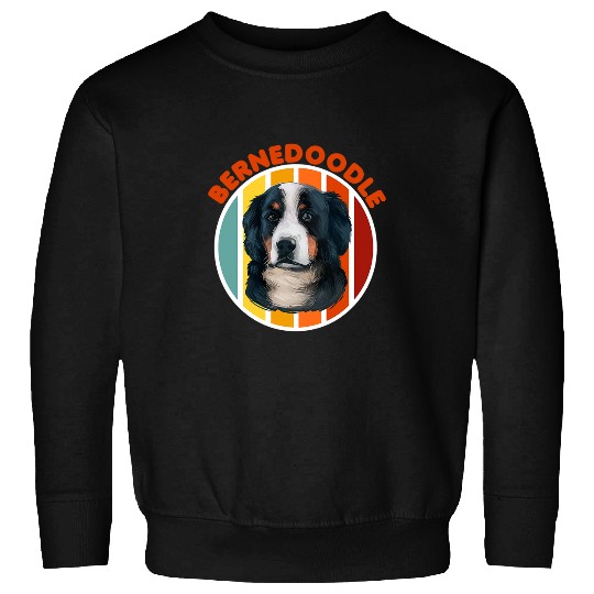 Bernedoodle Dog Lover Graphic Sweatshirts