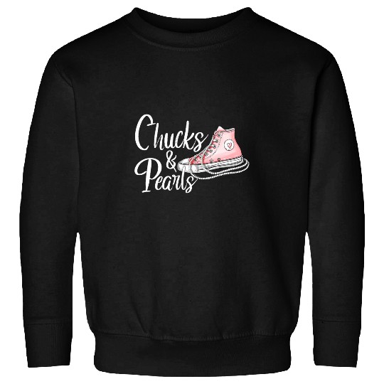 Chucks and Pearls 1 Sweatshirts