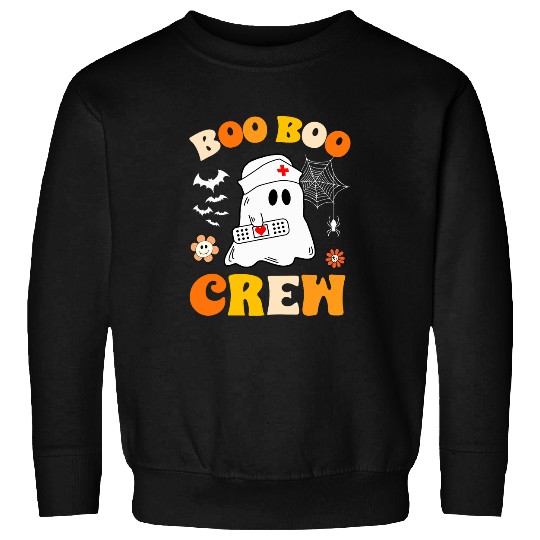 Groovy Boo Boo Crew nurses Halloween Costume For nursess Sweatshirts