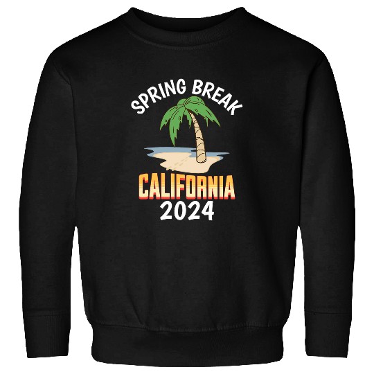 Spring Break 2024 College Student Spring Break Sweatshirts