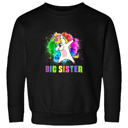 Big Sister Unicorn Sweatshirts