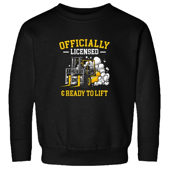 Forklift Operator Design for Warehouse Worker Sweatshirts