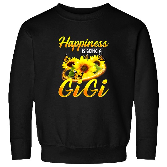 Sunflower Mothers Day Grandma Happiness Is Being A Gigi 1 Sweatshirts