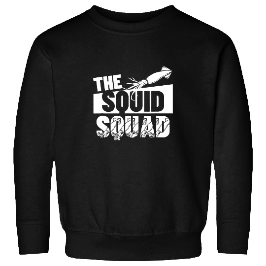 Squid Squad Cute Octopus Sweatshirts