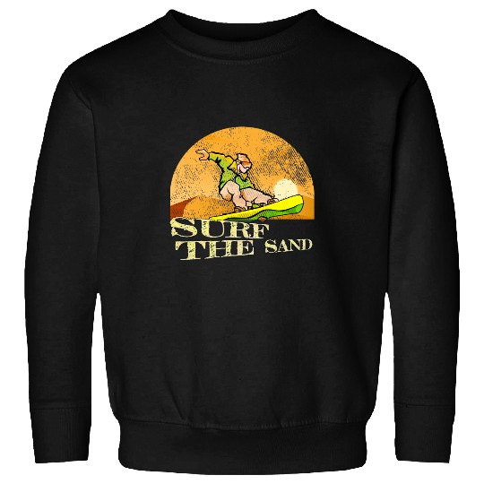 Skiing Ski Surf the sand sand boarding sledding surfing skiing Sweatshirts
