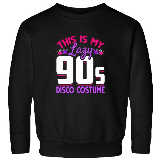 90s Retro Costume Party 1990s Disco Music Lover Nineties Sweatshirts