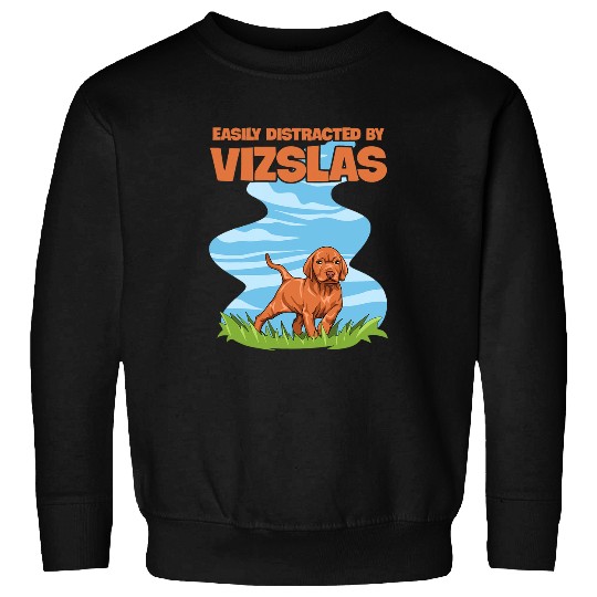 Dog Vizsla Hungarian Vizsla Design for a Vizsla Breeder Sweatshirts