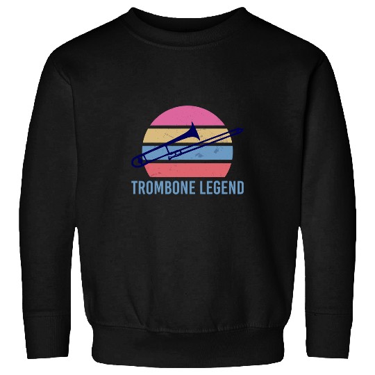 Trumpet Lover trombones brass instrument musician trumpeter sound Sweatshirts