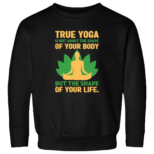 Namaste Yoga Fitness Yoga Instructor Yoga Lover Exercise Meditation 43 Meditation Sweatshirts